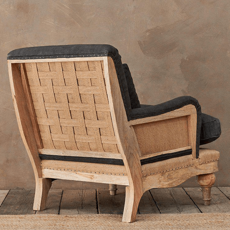 Abe Linen Chair - AC6801 - Uneeka