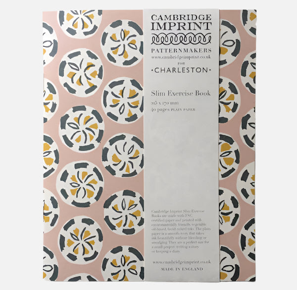 Abstract Roundel Plain Paper Slim Exercise Book - EXB CHS roundel - Uneeka