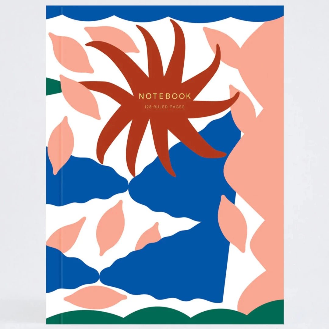 Abstract Shapes Lay Flat Notebook* - NBK125 LF - Uneeka