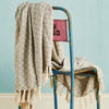Diamond Handloom Recycled Throw - TH102GY - Uneeka