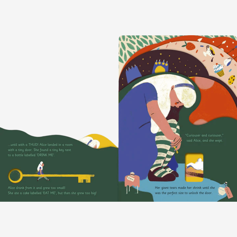 Alice in Wonderland Children's Pop - Up Board Book - B060198 - Uneeka