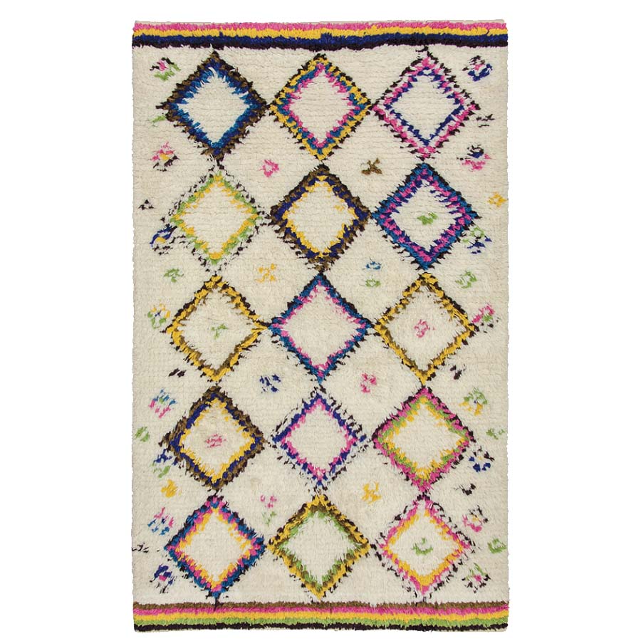 Alisha Hand Woven Shaggy Rug - R12546 - Uneeka