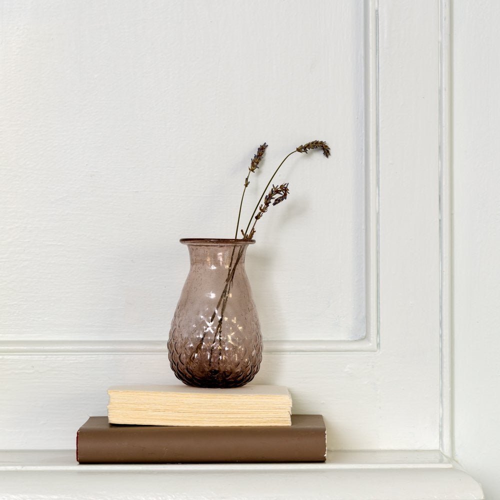 Amethyst Recycled Glass Vase - MK21819 - Uneeka