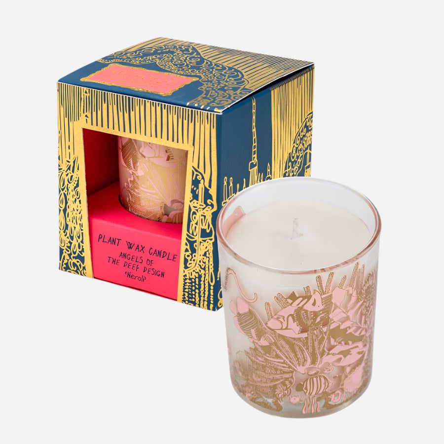 Angels of the Deep Plant Wax Candle - Neroli - CAND013 - Uneeka