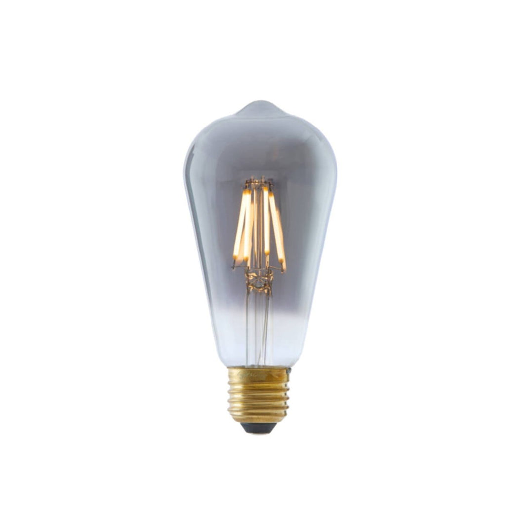 Angular Smoke Dipped LED Dimmable Light Bulb - 9906002 - Uneeka