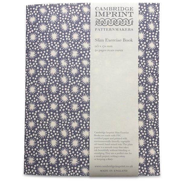 Animalcules Plain Paper Slim Exercise Book - EXB ANI Dusk - Uneeka
