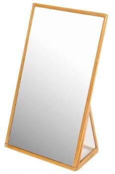 Antique Brass Finish Standing Mirror - MR116 - Uneeka