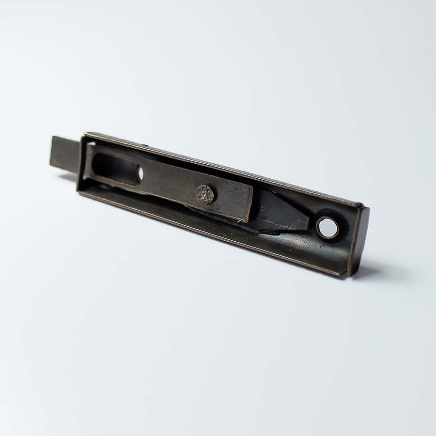 Antique Brass Retro Cupboard Slide Bolt - 30.353.AB.64 - Uneeka