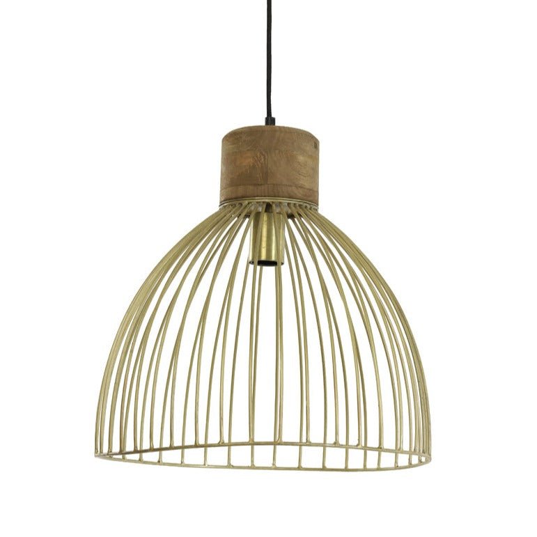 Antique Bronze Bird Cage Hanging Lamp* - 2949718 - Uneeka