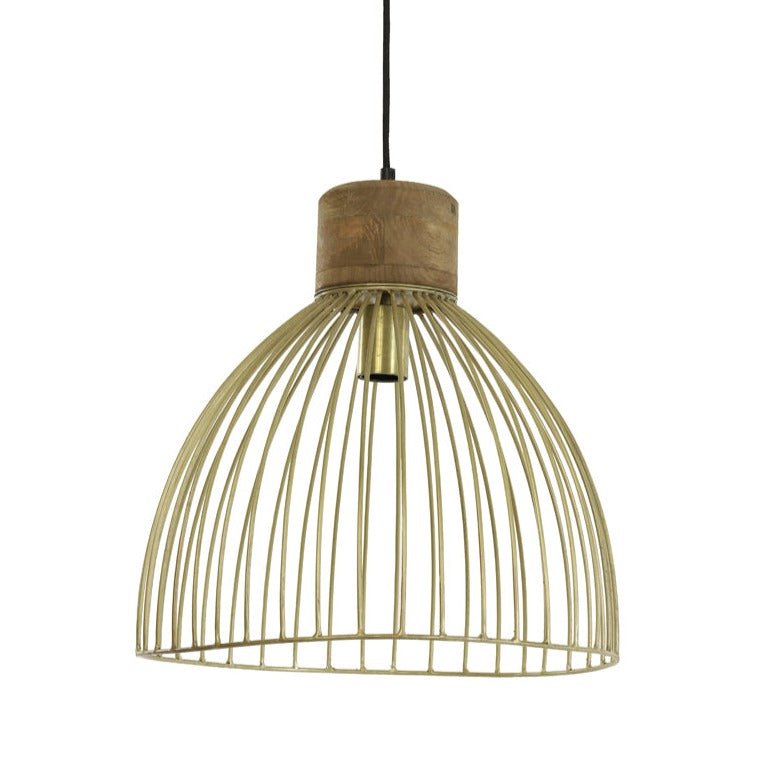 Antique Bronze Bird Cage Hanging Lamp* - 2949718 - Uneeka