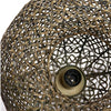 Antique Bronze Braided Metal Hanging Light - 2970118 - Uneeka