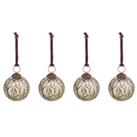 Antique Gold Patta Baubles - PB0401 - Uneeka