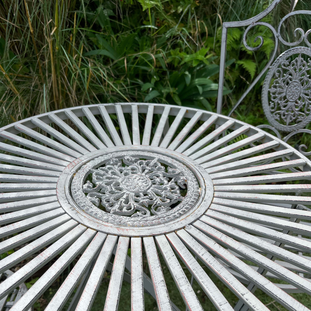 Antique Grey Outdoor Garden Set - 5198 - Uneeka