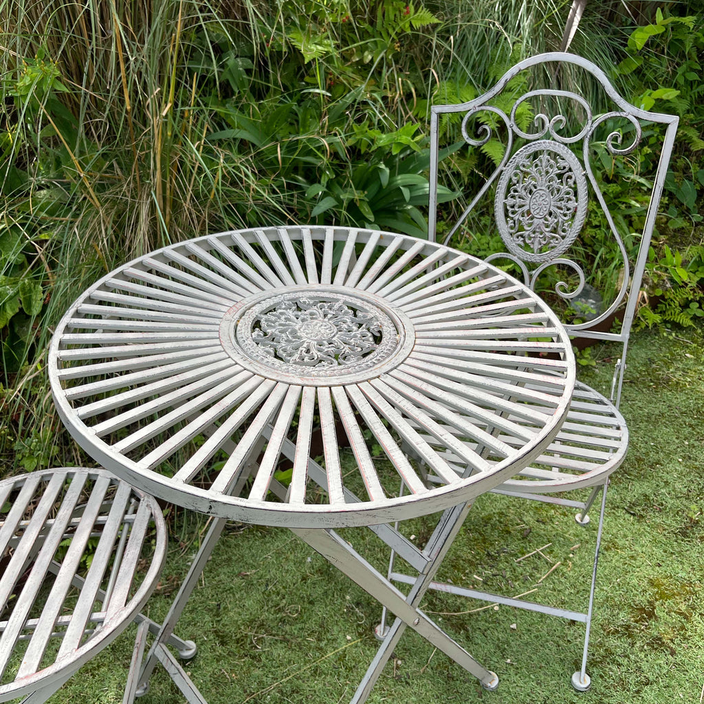 Antique Grey Outdoor Garden Set - 5198 - Uneeka