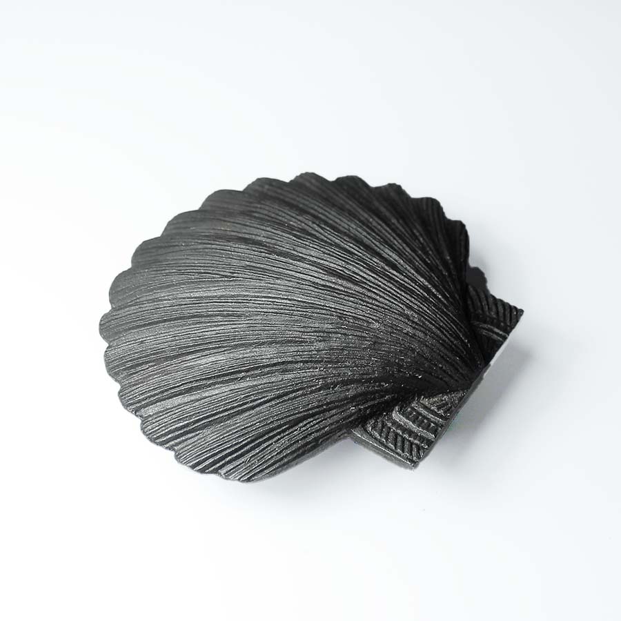 Antique Iron Scallop Shell Door Knocker - B104.AL - Uneeka