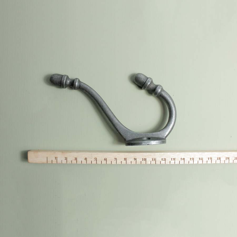 Antique Iron Strong Malleable Acorn Tip Hat & Coat Hook - 70.336B.AI.135 - Uneeka