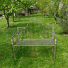 Antique Style Metal Garden Bench - 4458 - Uneeka