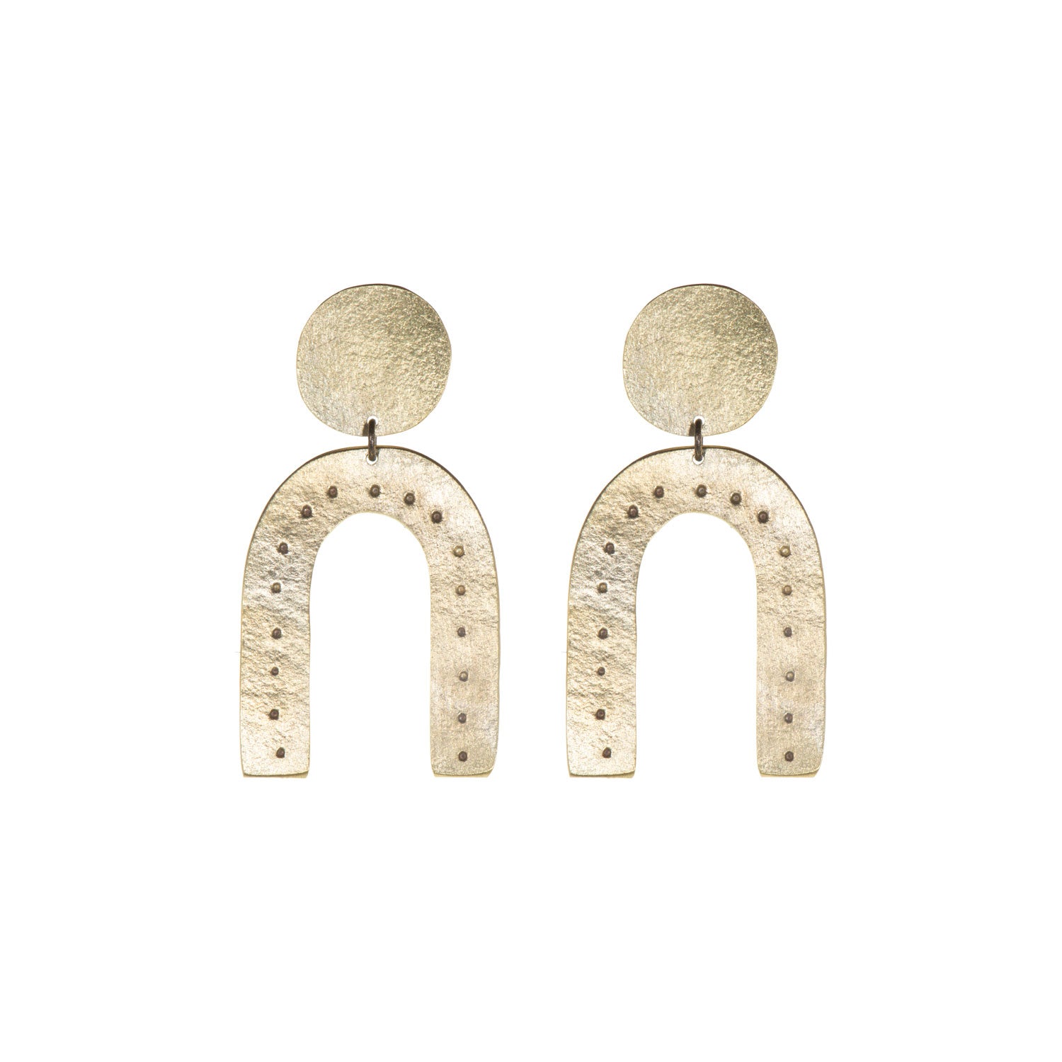 Arch Double Stud Earrings - HB547003 - Uneeka