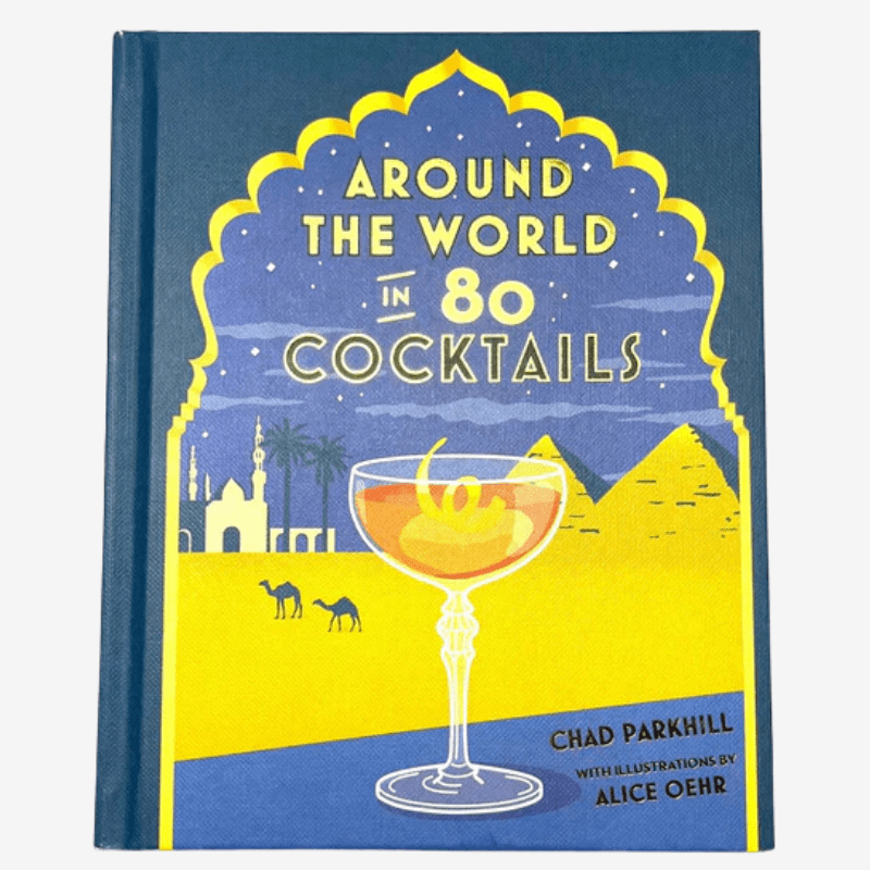 Around The World In 80 Cocktails Recipe Book - B031279 - Uneeka