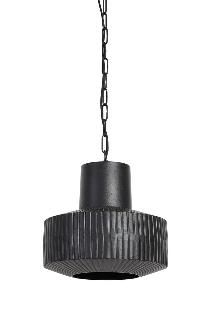 Art Deco Style Matte Black Hanging Lamp - 2948458 - Uneeka