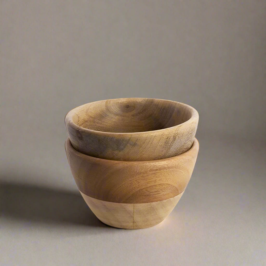 Artisan Wooden Nibble Bowl* - AB1101 - Uneeka