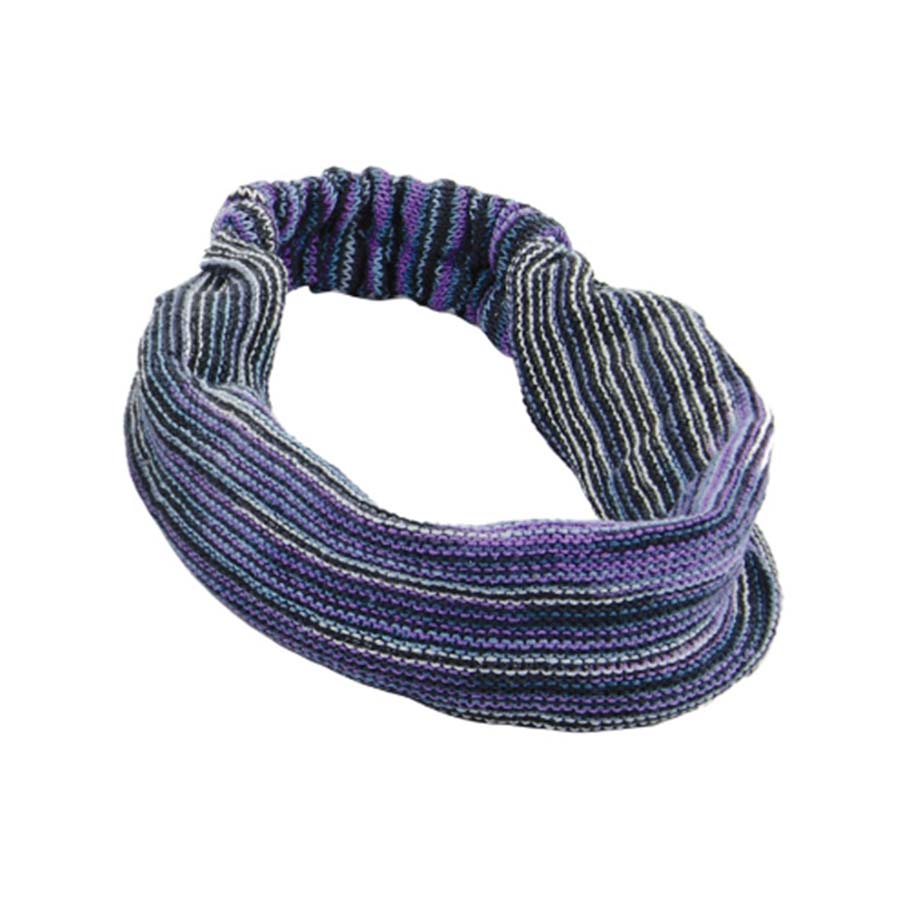 Assorted Colour Cotton Knit Headband - HB105 - Uneeka