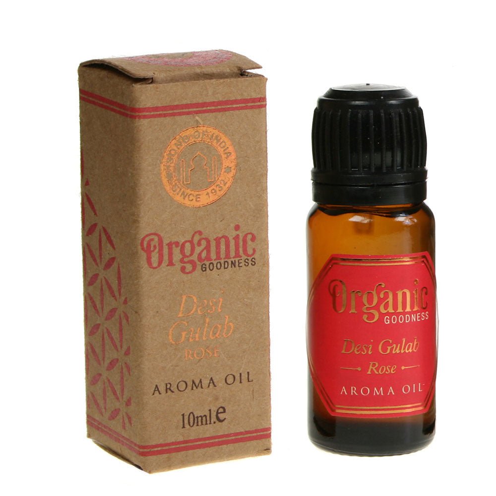 Assorted Organic Goodness Aroma Oils - SONG212 SONG218 - ROSE - Uneeka