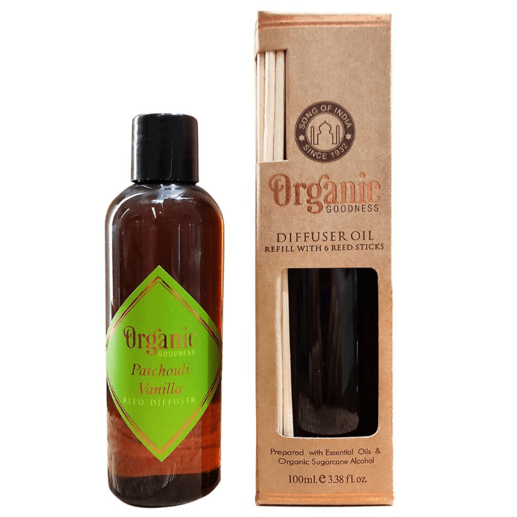 Assorted Organic Goodness Diffuser Oil Refills - SONG263 - VANILLA - Uneeka