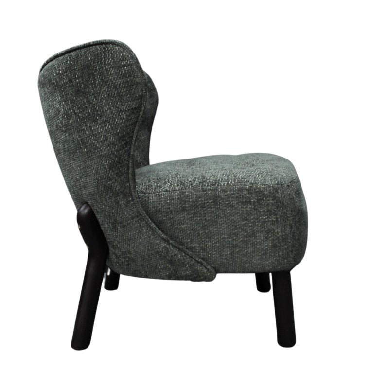 Ava Olive Boucle Occasional Chair - VLA402 - Uneeka