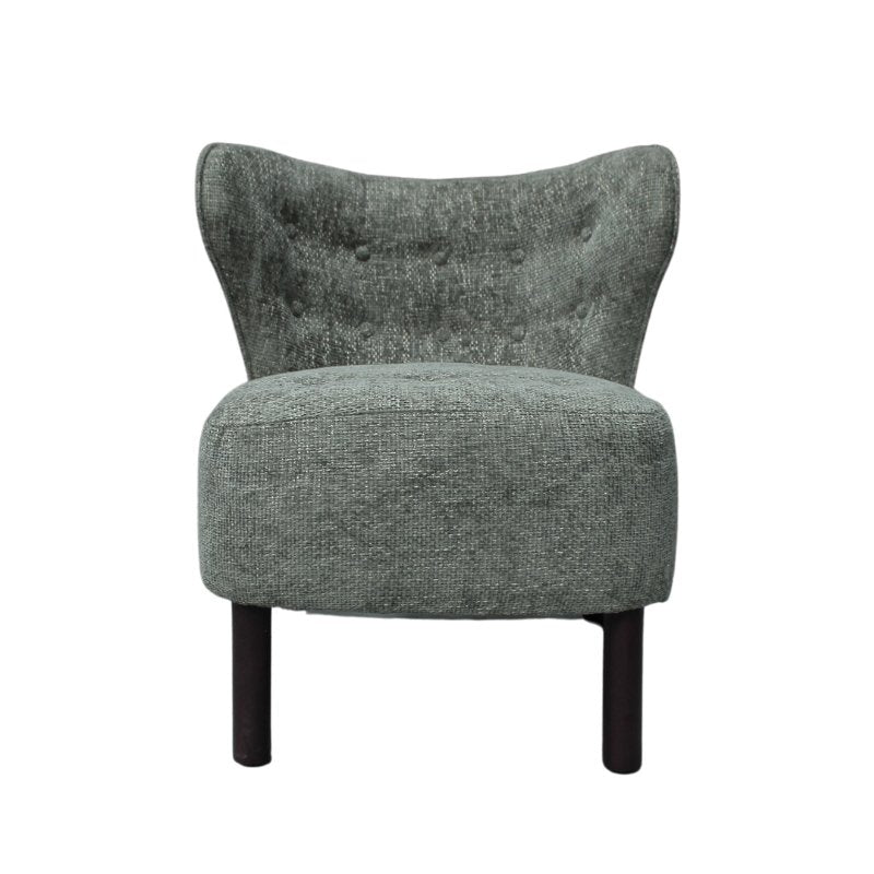 Ava Olive Boucle Occasional Chair - VLA402 - Uneeka