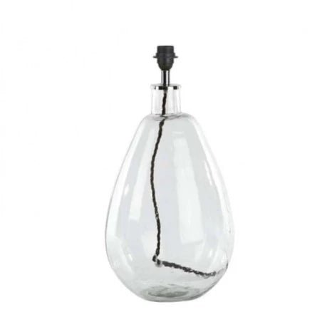 Baba Clear Glass Tall Lamp Base - BL5301 - Uneeka