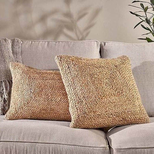 Barjora Braided Hemp Cushion - BC5001 - Uneeka