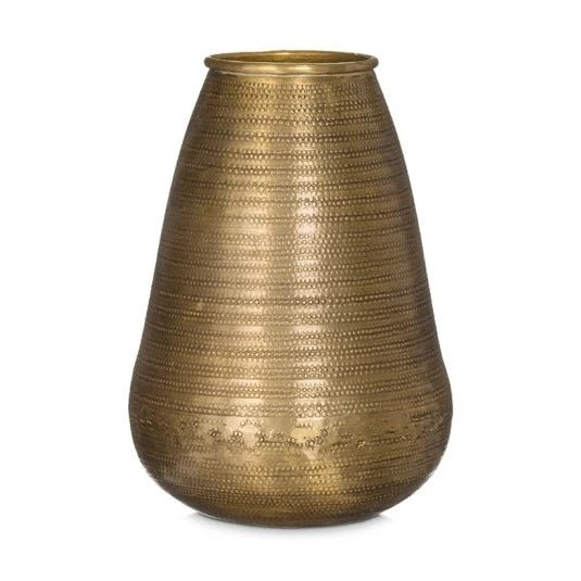 Batnan Antique Brass Wide Vase* - BV1301 - Uneeka