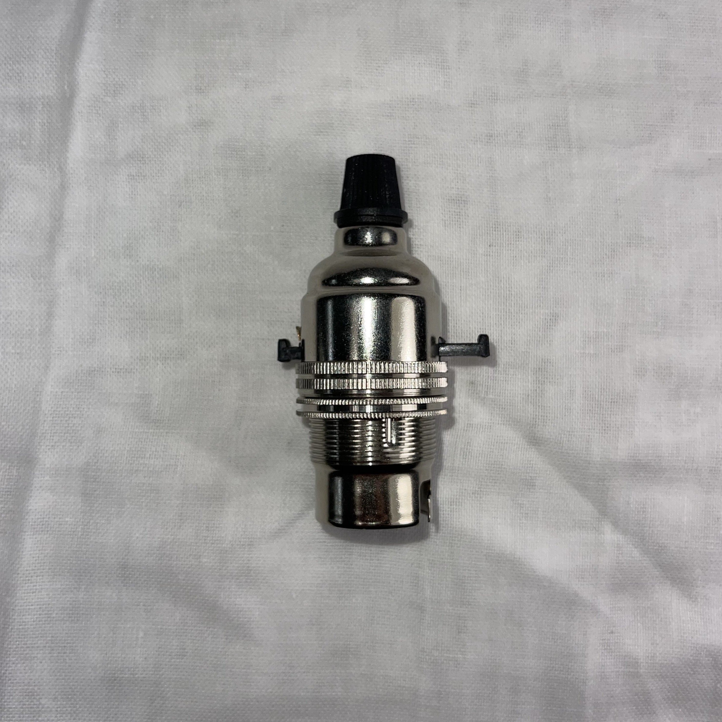 Bayonet Period Lamp Holder With Switch - 1413ETN - Uneeka