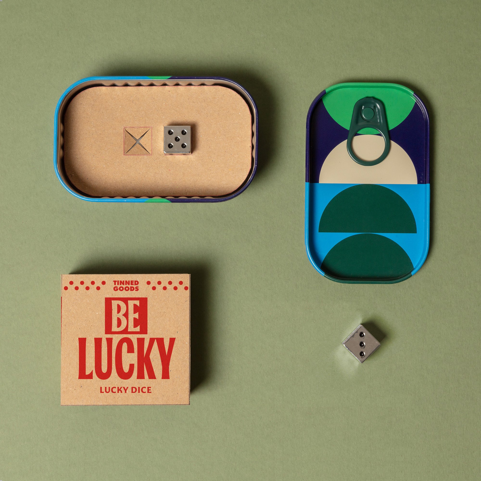 Metal Dice Travel Tin - 29601170 - Uneeka