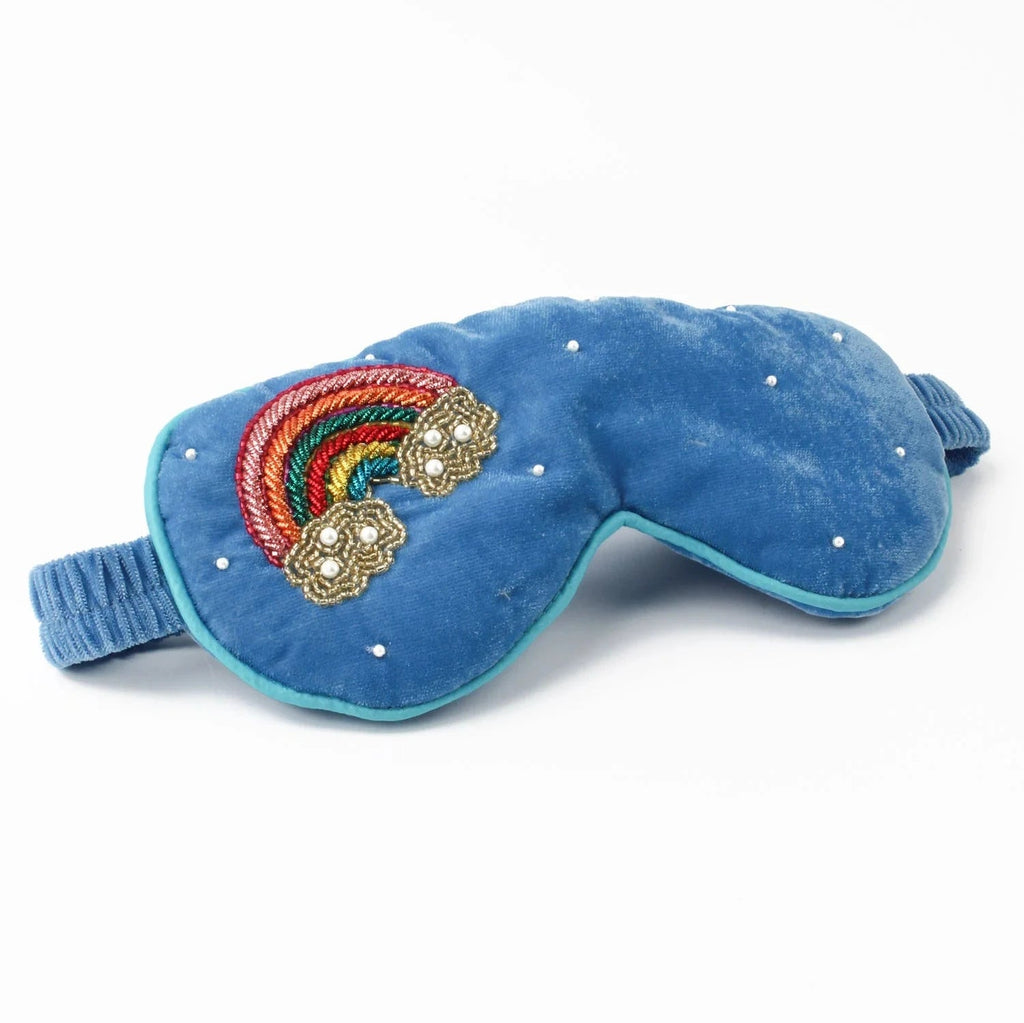 Beaded Rainbow Eye Mask - HOM0169 - Uneeka