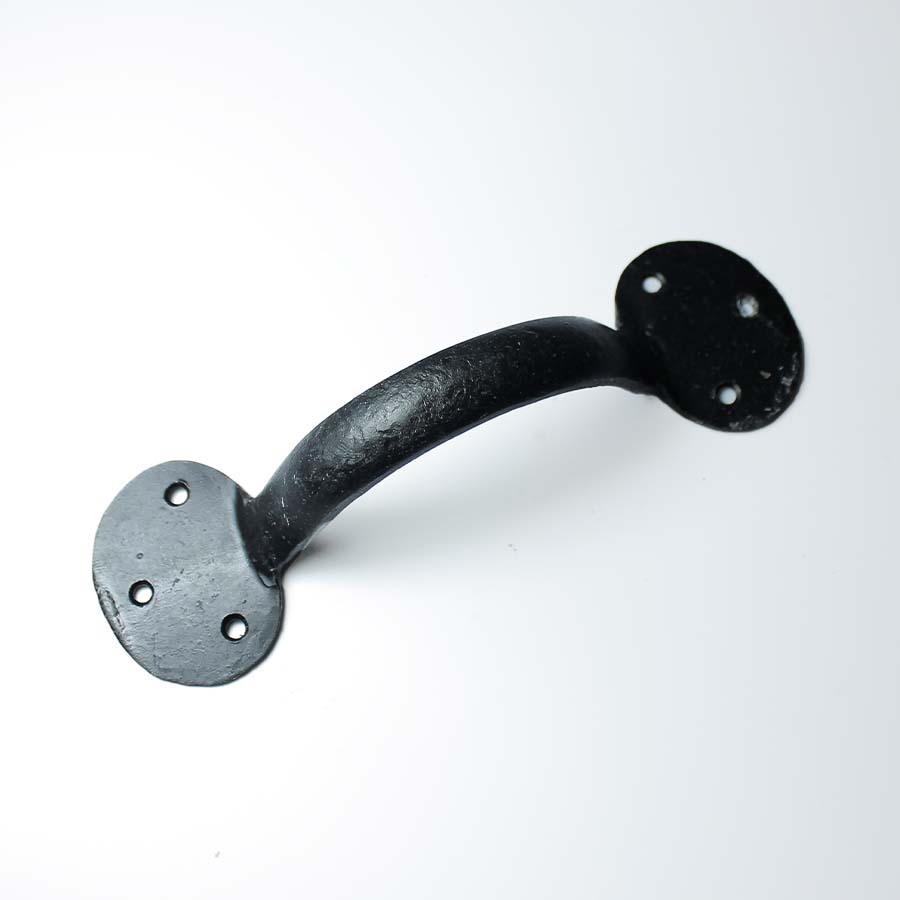 Bean End 3 Hole Black Pull Handle - 49.082A.HFB.150 - Uneeka