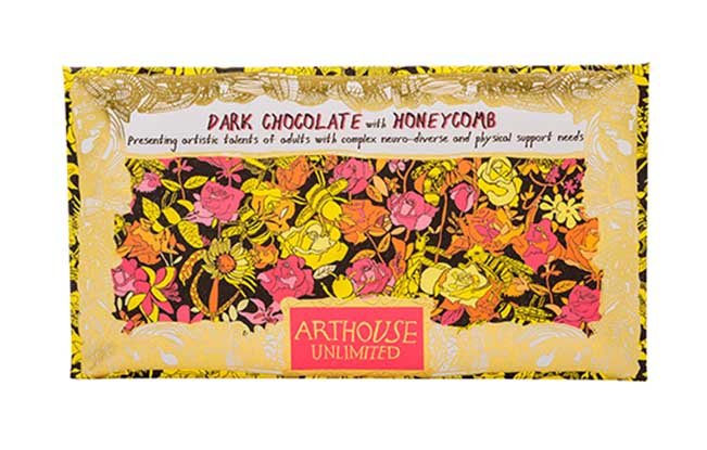 Bee Free Handmade Dark Chocolate with Honeycomb Bar - CHOC063 - Uneeka