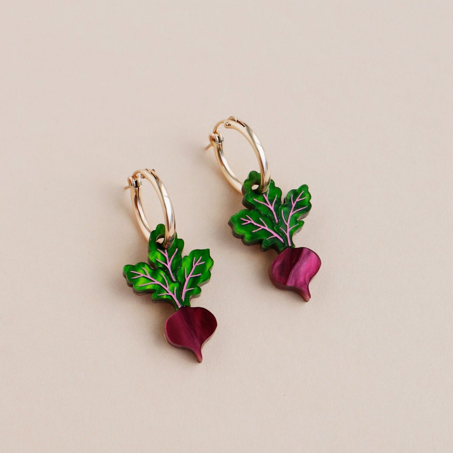 Beetroot Hoops - GC230301H - Uneeka