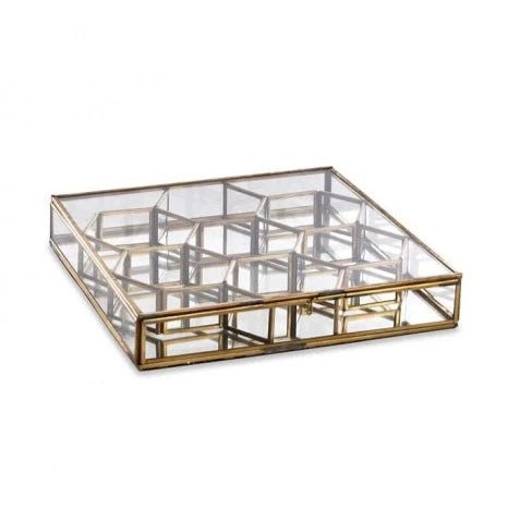 Bequai Honeycomb Antique Brass Box - BH0301 - Uneeka