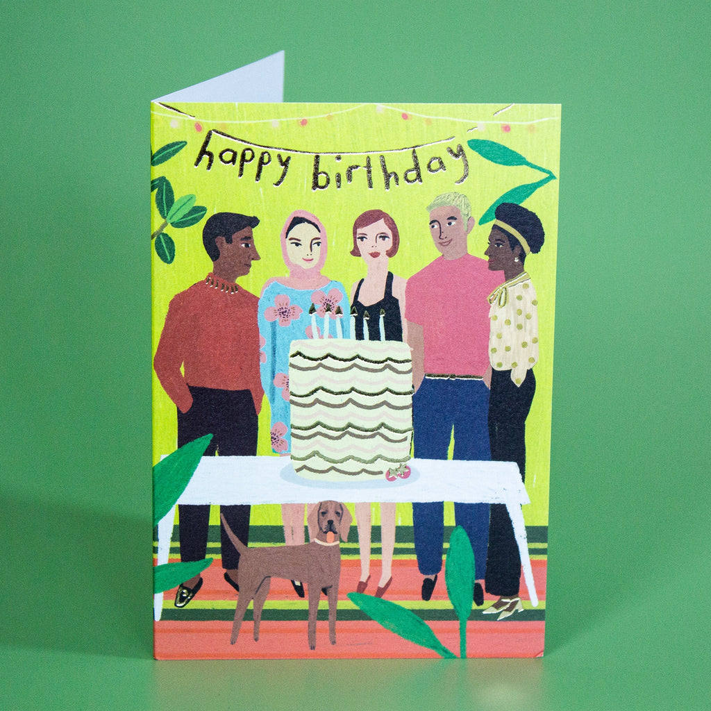 Big Birthday Cake Birthday Card* - GCN 370 - Uneeka