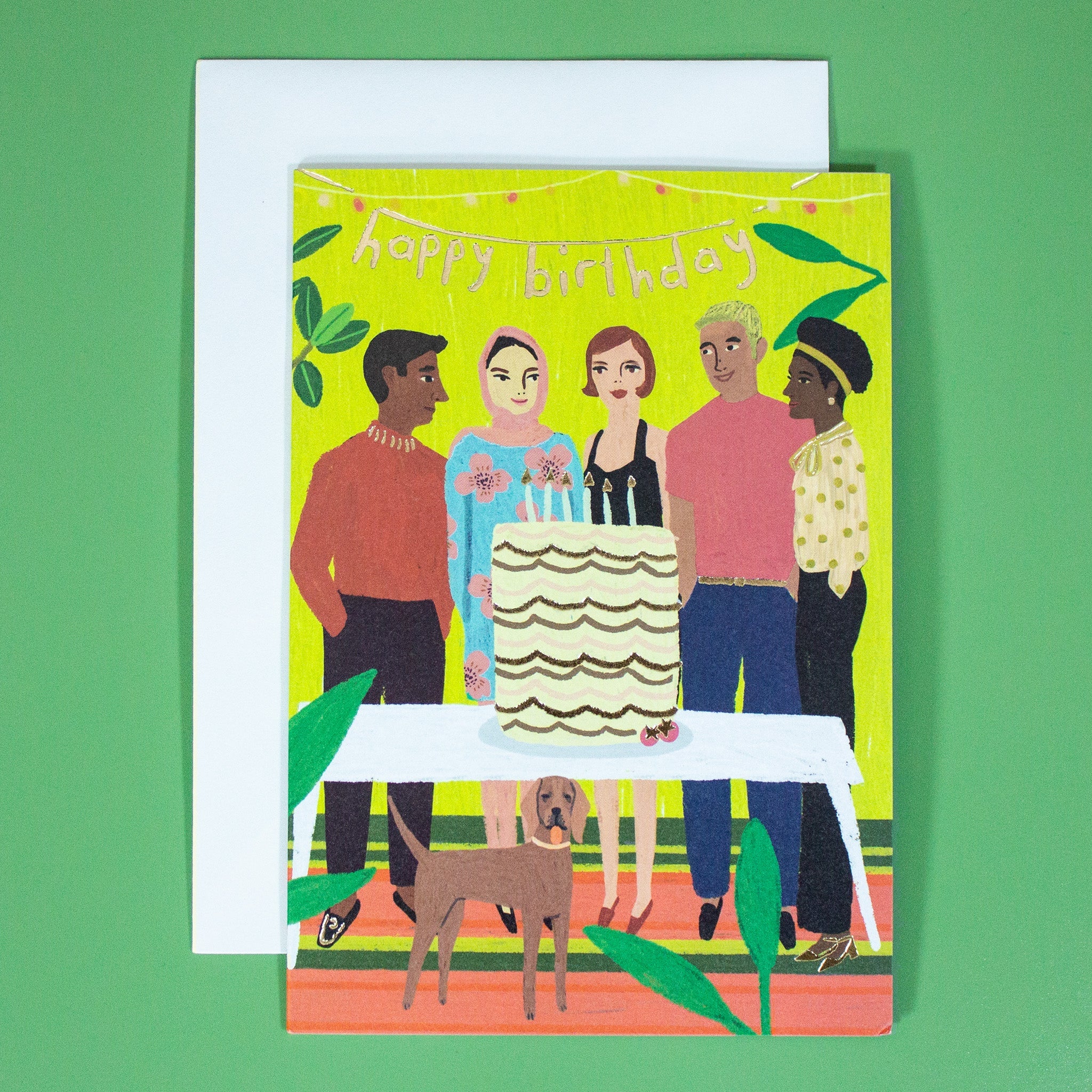 Big Birthday Cake Birthday Card* - GCN 370 - Uneeka