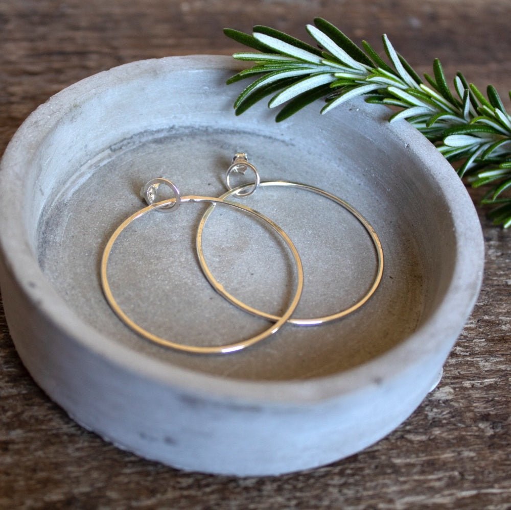 Big Hoop Little Hoop Earrings - BHLHE - Uneeka