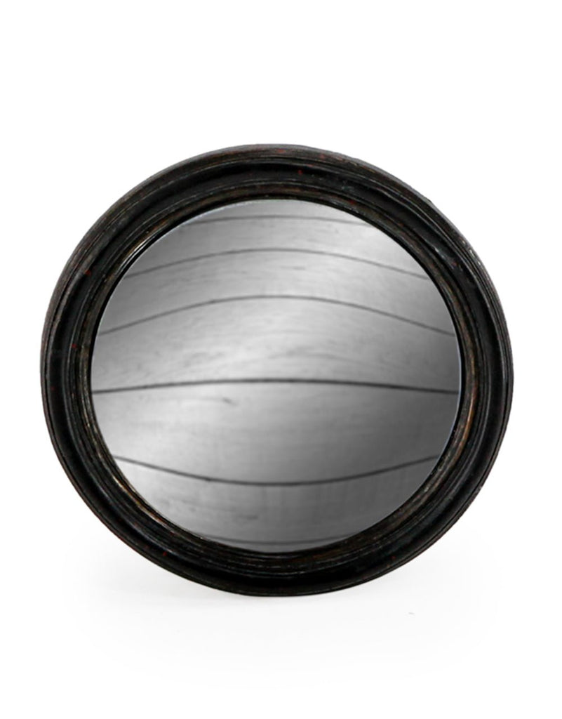 Black Framed Convex Mirrors - MK5 MK24 - Uneeka