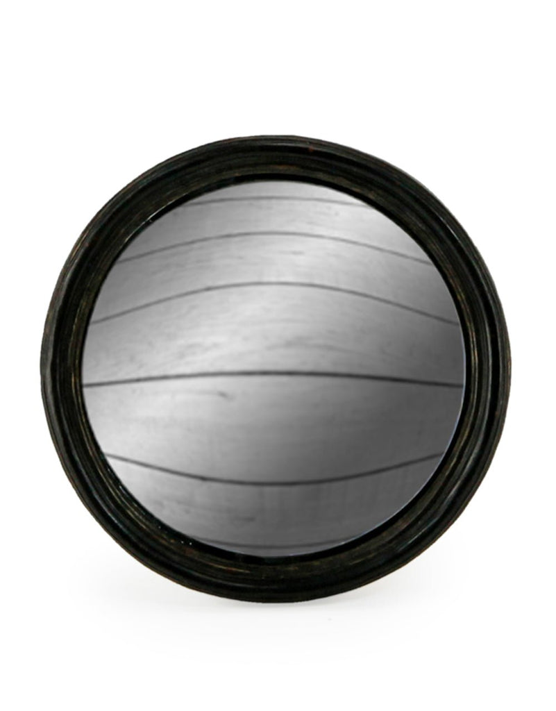 Black Framed Convex Mirrors - MK6 MK24 - Uneeka