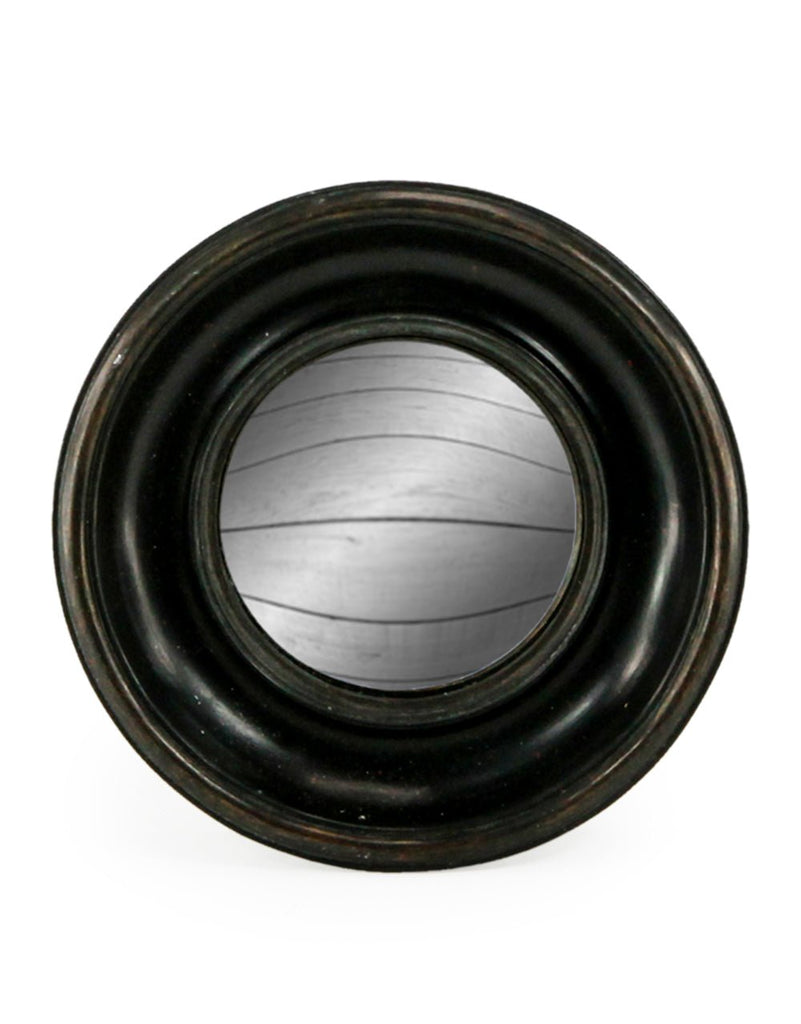 Black Framed Convex Mirrors - MK14 MK24 - Uneeka