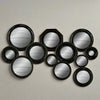 Black Framed Convex Mirrors - MK6 MK24 - Uneeka