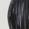 Black Metal Panelled Hanging Lamp* - 2936612 - Uneeka
