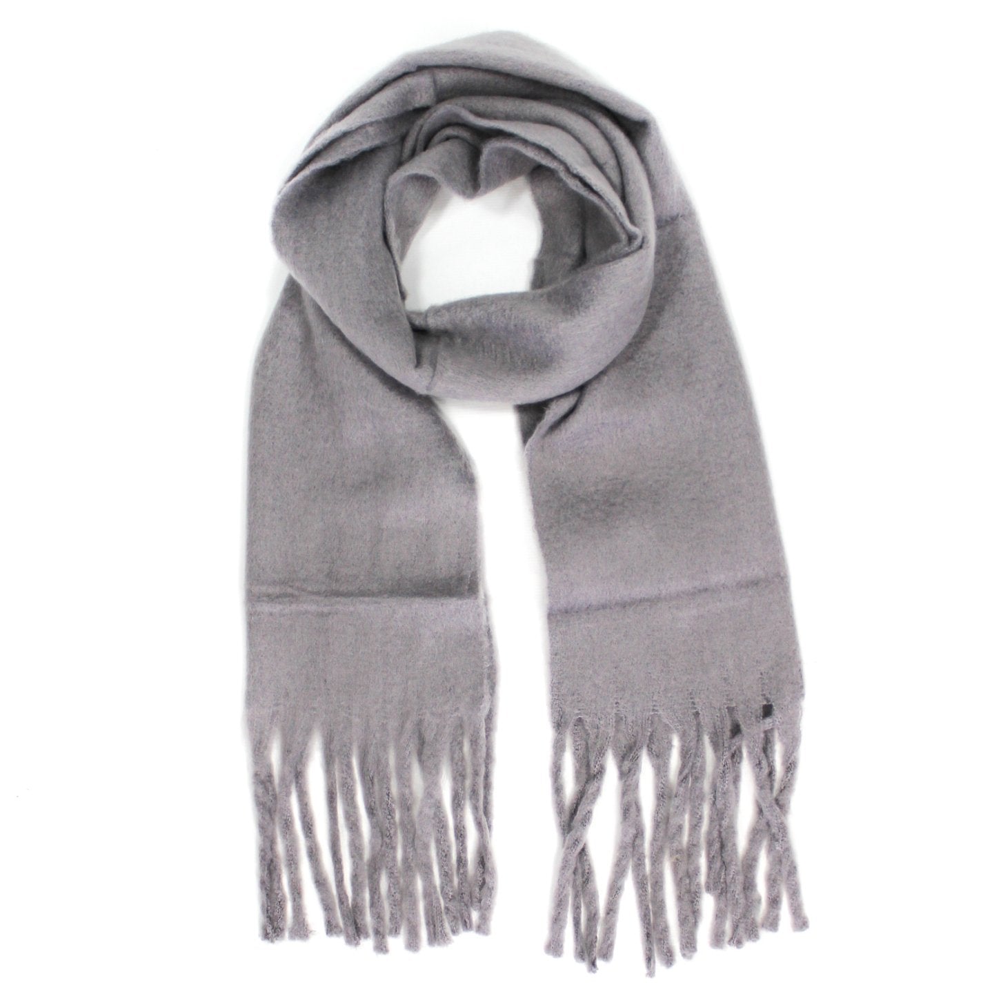 Block Colour Thick Winter Scarf - SKB006C61 - Uneeka
