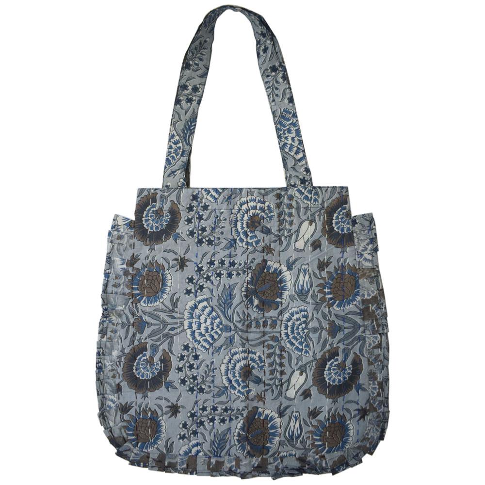 Block Print Cotton Shopping Bag - ASP2265 - Uneeka